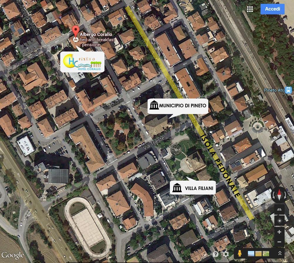 Hotel Corallo Pineto Kültér fotó